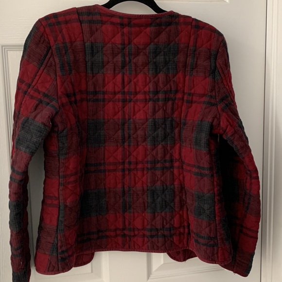 Joe Fresh quilted plaid jacket - Picture 3 of 4